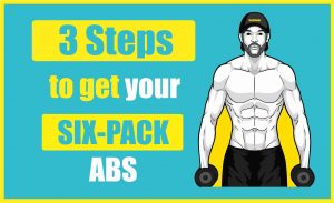 3 Steps to six pack abs